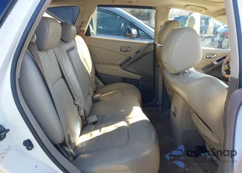 2009 Nissan Murano Sl from USA, damaged, VIN JN8AZ18W49W135909